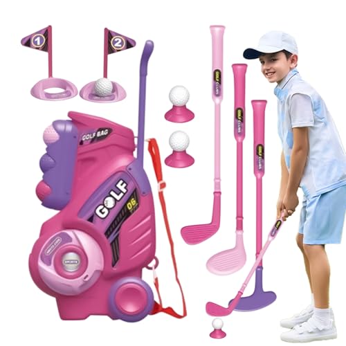 Toddler Golf Set, Portable Kids Golf Club Toy Kit, Backyard Sports Activity Game for Indoor Outdoor Practices, Birthday Holidays, Home Garden Training Girls Boys Toddler Golf Set, Portable Kids Golf Club Toy Kit, Backyard Sports Activity Game for Indoor Outdoor Practices, Birthday Holidays, Home Garden Training Girls Boys von Generisch