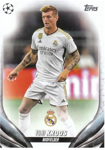 Toni Kroos zentrales Mittelfeld Madrid Topps Flagship UCC Fußball Sammelkarte 180 von Generisch