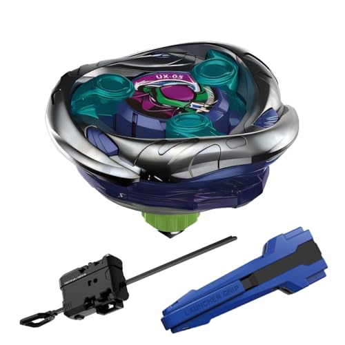 Top Battle, Gyro Combat Set, 4.8x4.8cm/1.89x1.89 Inches Battling Game Toy, High-Speed Top Launcher, Exciting Multiplayer Competition for Stadium Outdoor Party Birthday Fun von Generisch