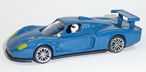 Mondo Motors kompatibel mit Maserati MC12 blau Modellauto 1:64 Top Gear STIG Power Series von Guoml