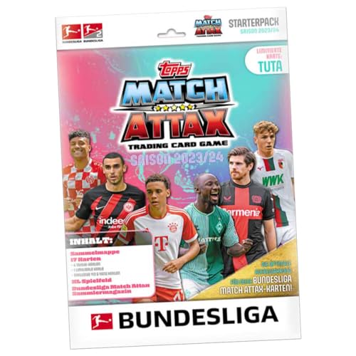 Topps Match Attax Bundesliga Karten 2023-2024 - Sammelkarten - Auswahl (1 Starter) von Generisch