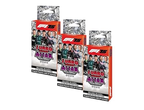 Topps Turbo Attax 2025 | 3X Eco Blister Pack | je 30 Karten + Limited Edition | Deutsche Version Topps Turbo Attax 2025 | 3X Eco Blister Pack | je 30 Karten + Limited Edition | Deutsche Version von Generisch