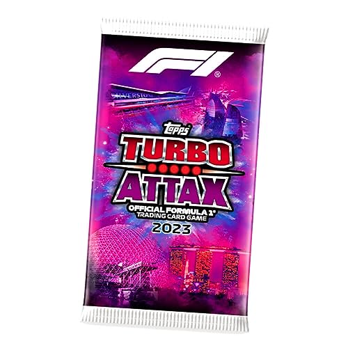 Topps Turbo Attax Karten 2023 Formula 1 - Sammelkarten - Trading Cards - 1 Booster von Generisch