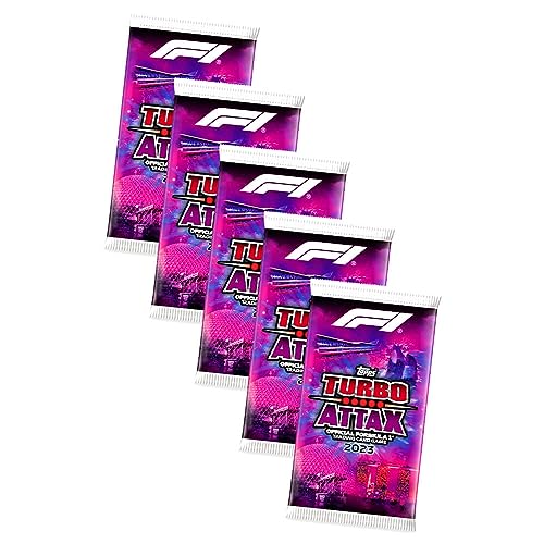 Topps Turbo Attax Karten 2023 Formula 1 - Sammelkarten - Trading Cards - 5 Booster Topps Turbo Attax Karten 2023 Formula 1 - Sammelkarten - Trading Cards - 5 Booster von Generisch