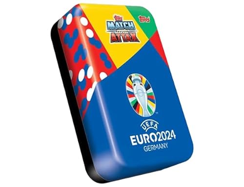 Topps UEFA Euro 2024 Germany Match Attax Trading Cards – 1x Mega Tin Blau von Match Attax
