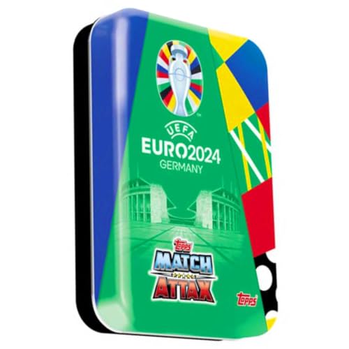 Topps UEFA Euro 2024 Trading Cards Germany Match Attax Karten - EM Sammelkarten - Auswahl (1 Mini TIN Grün) von Match Attax