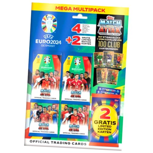 Topps UEFA Euro 2024 Trading Cards Germany Match Attax Karten - EM Sammelkarten - Auswahl (1 Ultra Multipack) von Match Attax