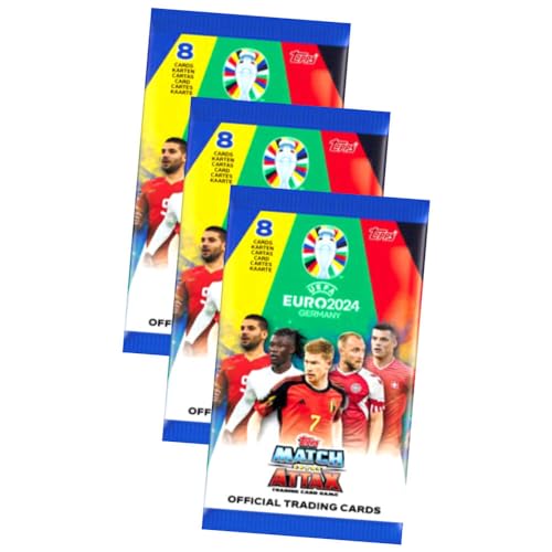 Topps UEFA Euro 2024 Trading Cards Germany Match Attax Karten - EM Sammelkarten - Auswahl (3 Booster) von Match Attax