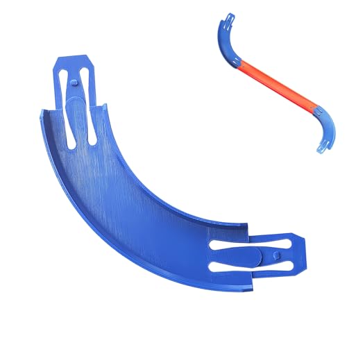 Toy Car Connectors - 90 Grad Kurven Verbinder Ersatz,Fahrzeug Rennstrecken Bauteile zur Unterhaltung beim Spielen Kinder Tag Feiertag Geburtstag Weihnachten Mädchen von Generisch
