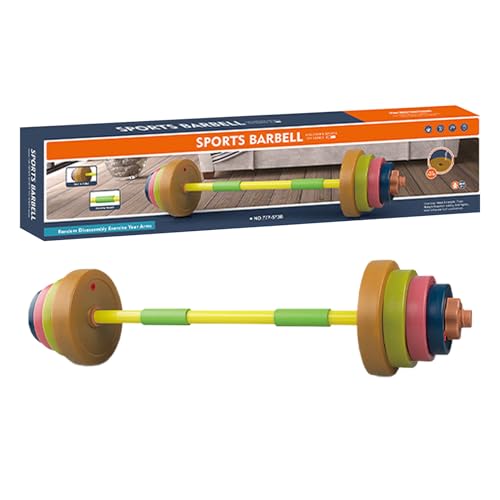 Toy Dumbbell Adjustable Fun Exercise Weights for Kids Safe Gym Equipment Body Training Toy for Boys and Girls Interactive Workout Toys for Physical Activity and Play Indoor or Outdoor Use von Generisch