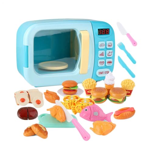Toy Microwave - Spielzeugmikrowelle, Tun Sie Vor, Microwave Zu Spielen | Proped Play Microwave, Batteriebetriebene Küchenspielset, Kochgeschirrsspielzeug Mit Zufallszubehör Für Kinder, Light & Sound T Toy Microwave - Spielzeugmikrowelle, Tun Sie Vor, Microwave Zu Spielen | Proped Play Microwave, Batteriebetriebene Küchenspielset, Kochgeschirrsspielzeug Mit Zufallszubehör Für Kinder, Light & Sound T von Generisch