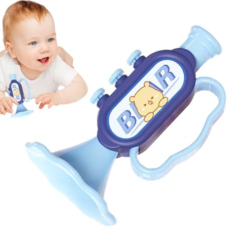 Toy Trompete Fun Musical Instrument Noisemaker - Kinder Musik Spielzeugparty Noise Maker | Kinder Musikinstrumente für Geburtstagsfeierveranstaltungen Sportfeierlichkeiten Karneval Unterhaltungsbedarf von Generisch