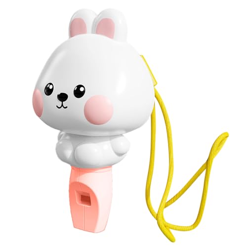 Toy Whistle für Kinder -Junge Kinder können Schwein Whistle Cartoon Windinstrument Trompete Chitoy Pfeife für | Hasenpfeife mit Lanyard | Kreativer Pfeife, lustiges Geräuschhersteller Spielzeug von Generisch