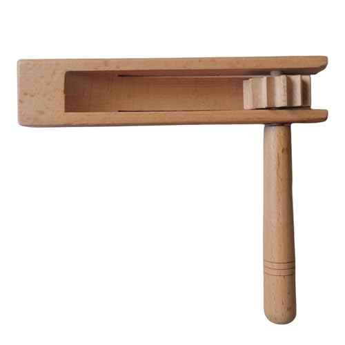 Traditional Matraca Toy, Wooden Ratchet Spinner, Fine-Finished Noisemaker, Sturdy Handheld Construction, Smooth Grip for Easy Use, Parties Family Gatherings Sports Events Traditional Matraca Toy, Wooden Ratchet Spinner, Fine-Finished Noisemaker, Sturdy Handheld Construction, Smooth Grip for Easy Use, Parties Family Gatherings Sports Events von Generisch