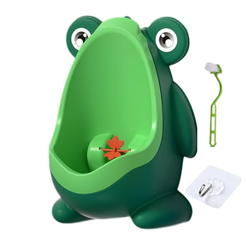 Tragbare Froschjungen Pee Training Toilette, Wandmontiertes Kleinkind Urinal | Fun Abnehmbare Kinderbadetrainer, Innentöpfchen -Trainingshilfe, Reisepinklösung, Toilettenhabitikbauer Tragbare Froschjungen Pee Training Toilette, Wandmontiertes Kleinkind Urinal | Fun Abnehmbare Kinderbadetrainer, Innentöpfchen -Trainingshilfe, Reisepinklösung, Toilettenhabitikbauer von Generisch