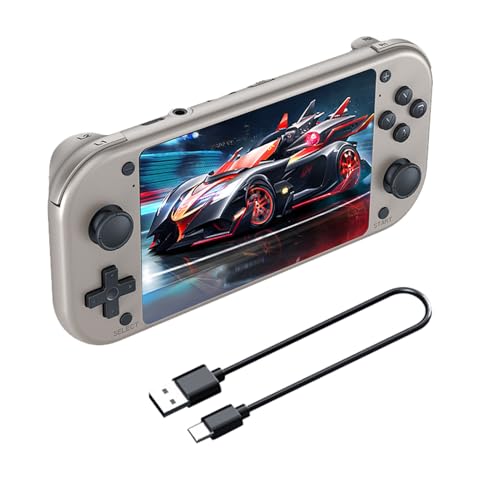 Tragbare Videospielkonsole - HD Retro -Gerät mit 4,3 -Zoll -Bildschirm, kompaktes Design | Klassische Pocket -GROSE -Konsole für Arcade and Adventures -Spiele, perfekt für Reisen und Freizeit Tragbare Videospielkonsole - HD Retro -Gerät mit 4,3 -Zoll -Bildschirm, kompaktes Design | Klassische Pocket -GROSE -Konsole für Arcade and Adventures -Spiele, perfekt für Reisen und Freizeit von Generisch