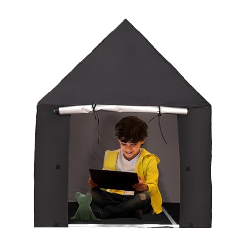 Tragbares Black Out Tent - Tragbares Oxford -Stoff -Schlafzelt, lustiges Kinderspielhaus, leichte Schlafstapel für Zuhause, Reisen, Spielen Spielen Ansatz für den einfachen Transport entworfen wurde, Tragbares Black Out Tent - Tragbares Oxford -Stoff -Schlafzelt, lustiges Kinderspielhaus, leichte Schlafstapel für Zuhause, Reisen, Spielen Spielen Ansatz für den einfachen Transport entworfen wurde, von Generisch