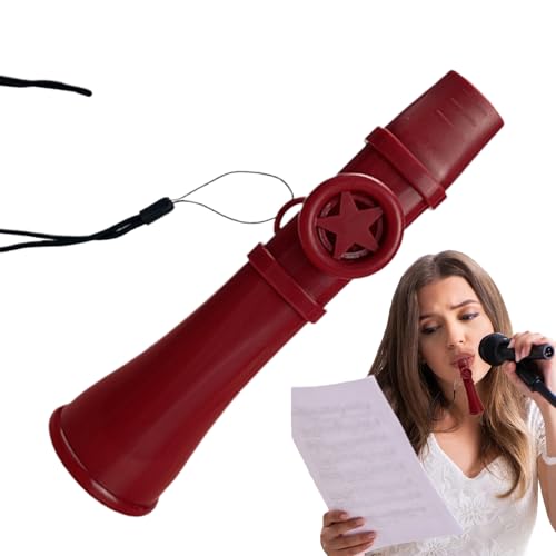 Tragbares Kazoo | kleines Musikinstrument Kazoo | rutschfestes, bequemes Musikspielzeug für das tägliche Üben im Freien Ausflüge Partys Begleitung von Generisch