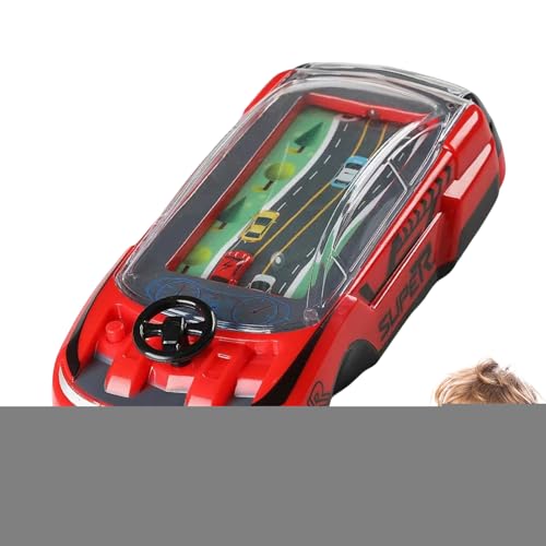 Tragbares Rennspiel | Spielmaschine Simulationsfahrzeug Spielzeug | Fahrsimulator Interaktives Familienspielzeug Für Kinder Und Erwachsene Zweispieler- von Generisch