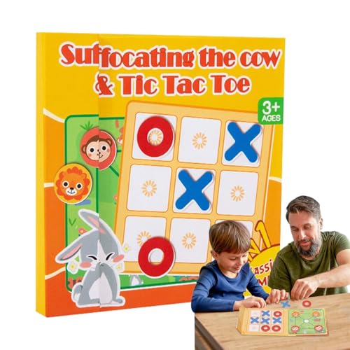Tragbares Schach -Set Magnetic, Schachbrett Magnetisch - 2-in-1 Magnet Travel Xo Chess,Multiplayer Checkers Toy, Buch Clip Design Interactive Familien Spielzeug für Kinder 7-14 Jahre alt Tragbares Schach -Set Magnetic, Schachbrett Magnetisch - 2-in-1 Magnet Travel Xo Chess,Multiplayer Checkers Toy, Buch Clip Design Interactive Familien Spielzeug für Kinder 7-14 Jahre alt von Generisch