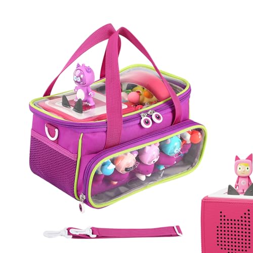 Tragetasche für Lautsprecher – tragbarer Audio-Organizer | schützende Reise-Lautsprechertasche | verstellbarer Schultergurt-Design, sicherer Griff, Aufbewahrungstasche für Outdoor-Szenario von Generisch