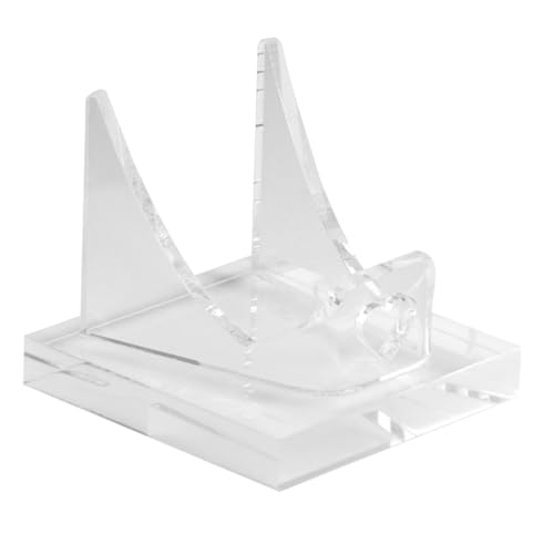Transparente Acrylkristallständer - kleine Display -Gesteinshalter | Langlebige und leichte Acryl -Displayständer für kleine Sammlerstücke, Schmuckausstellungen, Museumsausstellungen und Wohnkultur von Generisch