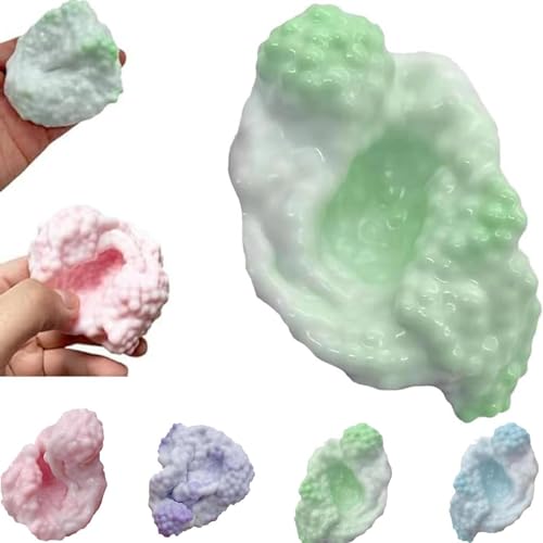 Trauben Stressball, Bunte Perlen Formbaren Vakuum Trauben Stress, Weiche Trauben-Stressabbauball, Sensorisches Zappelspielzeug, Trauben Kleines Perlen Quetschballspielzeug Für Kinder Erwachsene von Generisch