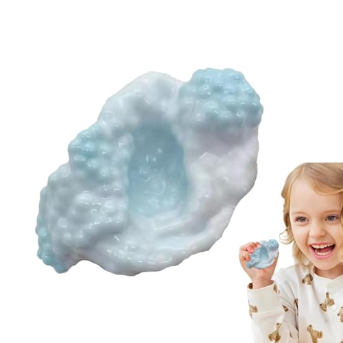 Trauben-Stressball,Kleines Perlen Quetschball Spielzeug, Bunte Perlen,Formbarer Vakuumball,Stressball Squishy Spielzeug,Handgefertigtes Multifunktionales Fidget Zubehör Spielzeug Kinder von Generisch