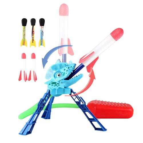 Treten Sie auf die Rakete, springen Sie auf die Rakete,Dinosaurier-Schaumstoff-Raketen-Sprungspielzeug | Outdoor-Spielzeug für Kinder, Funsport, interaktives STEM-Spielzeug mit Lichtern für Kinder, un Treten Sie auf die Rakete, springen Sie auf die Rakete,Dinosaurier-Schaumstoff-Raketen-Sprungspielzeug | Outdoor-Spielzeug für Kinder, Funsport, interaktives STEM-Spielzeug mit Lichtern für Kinder, un von Generisch