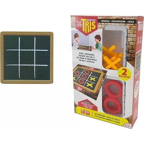 Tri-Spiel mit Tafel 50 x 60 cm, komplettes Set mit X- und O Spielfiguren, Lernspiel für Kinder ab 5 Jahren Tri-Spiel mit Tafel 50 x 60 cm, komplettes Set mit X- und O Spielfiguren, Lernspiel für Kinder ab 5 Jahren von Generisch