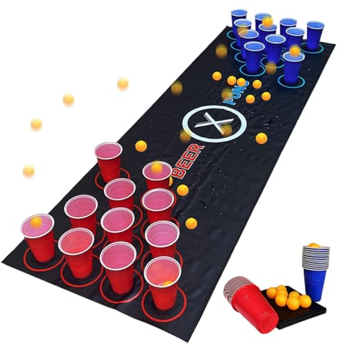 Trinkspiele - Tisch Tischtennis Spiel,Gesellschaftsspiele Partyspiele Für Gruppen Erwachsene Paare Studenten Und Veranstalter Trinkspiele - Tisch Tischtennis Spiel,Gesellschaftsspiele Partyspiele Für Gruppen Erwachsene Paare Studenten Und Veranstalter von Generisch