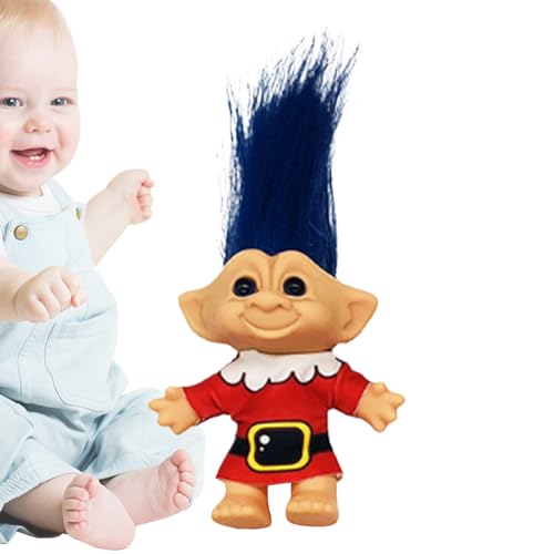 Troll Puppen - Niedliche Weihnachts-Figuren,Deko Schreibtischfigur, Festtagsdekoration, Sammelbare Retro Regalfiguren Für Kinder Sammler Kids Erwachsene Troll Puppen - Niedliche Weihnachts-Figuren,Deko Schreibtischfigur, Festtagsdekoration, Sammelbare Retro Regalfiguren Für Kinder Sammler Kids Erwachsene von Generisch