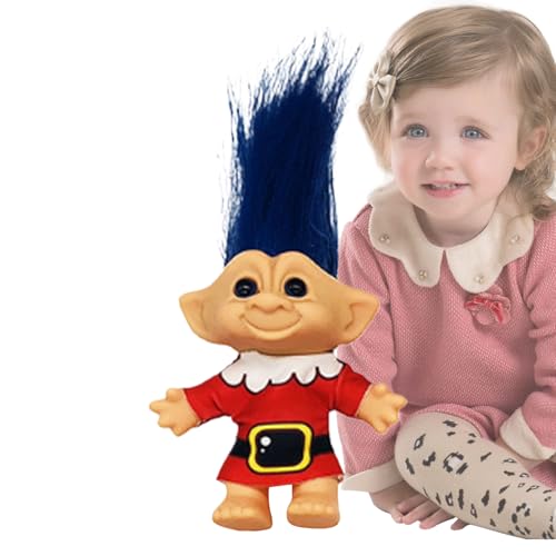 Troll Spielzeug Für Kinder, Weihnachts-Miniatur Lustige Spielzeugfiguren, Retro Schreibtischdekoration, Sammelfiguren, Lustige Deko Für Erwachsene Kinderzimmer Wohnzimmer Troll Spielzeug Für Kinder, Weihnachts-Miniatur Lustige Spielzeugfiguren, Retro Schreibtischdekoration, Sammelfiguren, Lustige Deko Für Erwachsene Kinderzimmer Wohnzimmer von Generisch