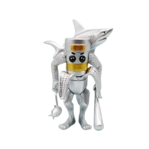 Tung Tung Tung Sahur Figur Anime 3D gedruckte Tiere Modell Tralalelo Tralala/Chimpanzini Bananini Figur, Tiere Fusion Monster Gold und Silber Stil Statue, niedliche Version Sammler Actionfiguren Tung Tung Tung Sahur Figur Anime 3D gedruckte Tiere Modell Tralalelo Tralala/Chimpanzini Bananini Figur, Tiere Fusion Monster Gold und Silber Stil Statue, niedliche Version Sammler Actionfiguren von Generisch