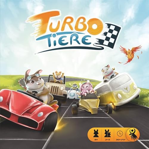 Turbo Tiere VORBESTELLUNG - Das Brettspiel für Klein und Groß - Familienspiel Turbo Tiere VORBESTELLUNG - Das Brettspiel für Klein und Groß - Familienspiel von Generisch