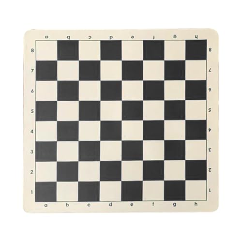 Turnierbrett - Soft Rollable Chess Matte | Compact Folding Leichtgewicht Schachbrett für Familienversammlungsfeiern Tors Portable Strategy Board 13.39x13.39inches Turnierbrett - Soft Rollable Chess Matte | Compact Folding Leichtgewicht Schachbrett für Familienversammlungsfeiern Tors Portable Strategy Board 13.39x13.39inches von Generisch