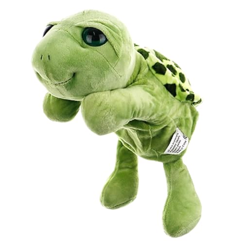 Turtle Puppet Figur - 120 g Stoffed Cartoon Puppe, süßes Plüschspielzeug | Kreatives Bildungslernhandzubehör für Vorschule Kleinkinder Mädchen Klassenzimmer Playtime Bühne Dekoration Geburtstag Turtle Puppet Figur - 120 g Stoffed Cartoon Puppe, süßes Plüschspielzeug | Kreatives Bildungslernhandzubehör für Vorschule Kleinkinder Mädchen Klassenzimmer Playtime Bühne Dekoration Geburtstag von Generisch