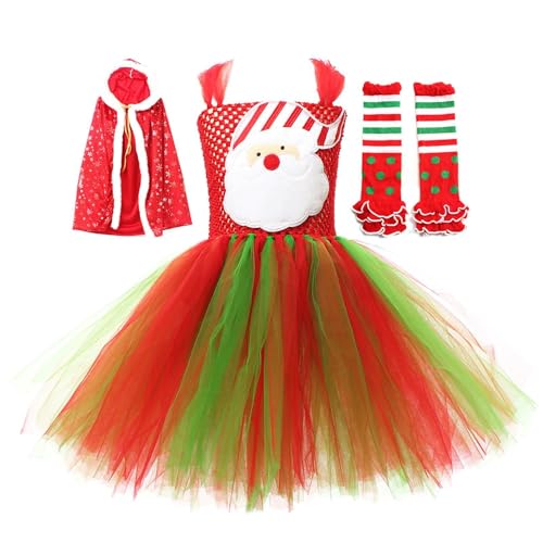 Tutu, ärmelloses Tüll-Sommerkleid mit Umhang, Beinwärmer, Kostüme, Kleidung für 2–12 Jahre alte Mädchen für Cosplay Tutu, ärmelloses Tüll-Sommerkleid mit Umhang, Beinwärmer, Kostüme, Kleidung für 2–12 Jahre alte Mädchen für Cosplay von Generisch