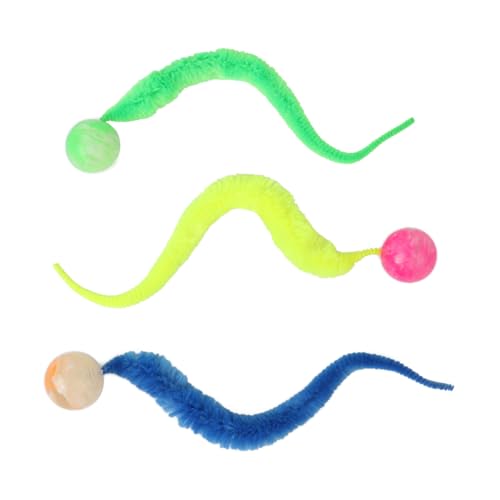 Twisty Ball für Katzen, Hüpfball, Katzenspielzeugball mit Raupenschwanz, einfarbiger Wackelball für Katzen, Katzenspielzeug, Home-Run, interaktives Katzenspielzeug, Tierhandlung, geeignet für Katzen Twisty Ball für Katzen, Hüpfball, Katzenspielzeugball mit Raupenschwanz, einfarbiger Wackelball für Katzen, Katzenspielzeug, Home-Run, interaktives Katzenspielzeug, Tierhandlung, geeignet für Katzen von Generisch