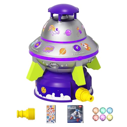 UFO Outdoor Spielzeug für Kinder Abenteuerliches Gartenspielzeug für Jungen und Mädchen ab 3-12 Jahren Wasser Sprühen Strandspielzeug Familientreues Spielzeug für Draußen Sommer Spaß Kinderspielzeug UFO Outdoor Spielzeug für Kinder Abenteuerliches Gartenspielzeug für Jungen und Mädchen ab 3-12 Jahren Wasser Sprühen Strandspielzeug Familientreues Spielzeug für Draußen Sommer Spaß Kinderspielzeug von Generisch