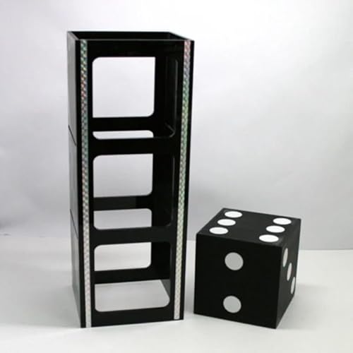 Ultra Dice Penetration Stage Magic Tricks Illusions Mentalism Street Amazing Block VISIBLY Penetrate Steel Magia Gimmick von Generisch