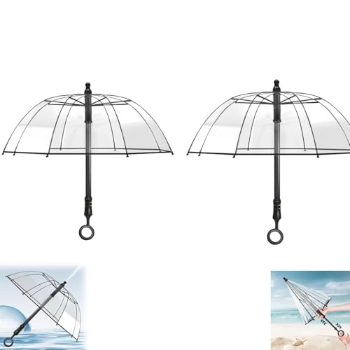 Umbrella Water Gun, Umbrella with Water Spray, Summer Outdoor Swimming Pool Beach Parties for Prank Games Pool Parties (2Pcs) von Generisch