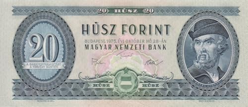 Ungarn Pick-Nr: 169f bankfrisch (I) 1975 20 Forint (Banknoten für Sammler) von Generisch