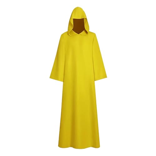 Unisex Mittelalterliche Kutte Hut Kinder Cosplay Königlicher Umhang Mittelalter Kleidung Party Bühnenaufführung Gothic Kostüm Zubehör von Generisch