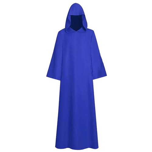 Unisex Mittelalterliche Kutte Hut Kinder Cosplay Königlicher Umhang Mittelalter Kleidung Party Bühnenaufführung Gothic Kostüm Zubehör von Generisch