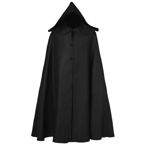 Unisex Mittelalterliche Kuttenmütze, Renaissance, spitz, Kapuze, Schal, Vintage, Gothic, Performance, Kleidung, Steampunk-Kostüm, Zubehör von Generisch