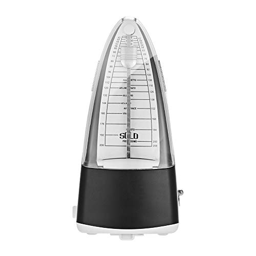 Universelles mechanisches Metronom für Gitarre, Klavier, Violine, Trommel - ABS + Metall, einstellbar & Tempo, Wickelmechanismus, kompaktes Design von Generisch