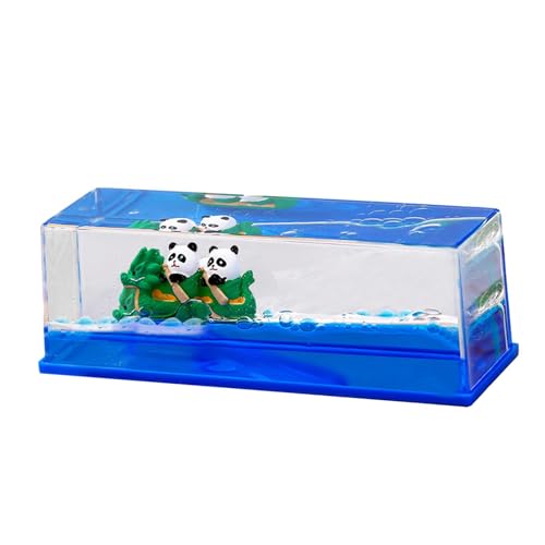 Unsinkable Ship - Unsinkable Boat piece | Unsinkable Ship Wave | Unsinkable Boat In A Box | Drift Bottle Liquid Wave Pirate Ship | Creative Pandas Ship In Water | Ship In A Box von Generisch