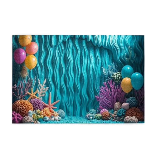 Unterwasserszenen mit Meeresmotiven 1000 Teile Puzzles für Erwachsene Holzpuzzles für Erwachsene Geschenke Wohnkultur Unterwasserszenen mit Meeresmotiven 1000 Teile Puzzles für Erwachsene Holzpuzzles für Erwachsene Geschenke Wohnkultur von Generisch