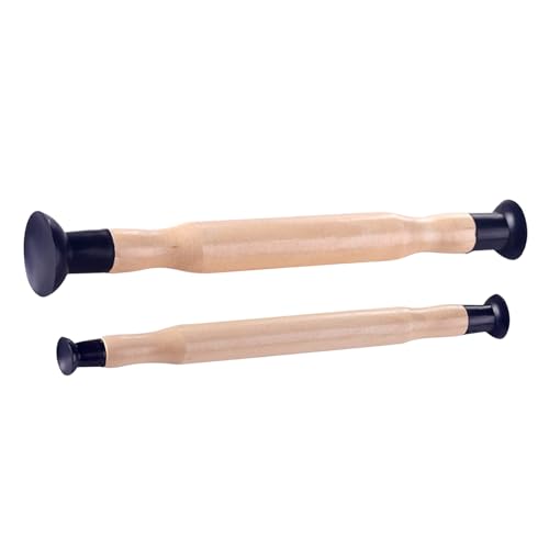 Valve Grinding Tool - Double Ended Valve Hand Lapping Grinding | Double Ended Grip | Comfortable Handle Milling Rod Grinding Rod | 2pcs for Motorcycles & Cars | Ensures Efficient Cleaning von Generisch